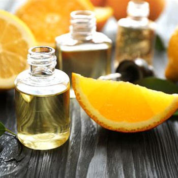 Perfume bottle orange smell for her's image